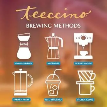 Teeccino Herbal Coffee - Caffeine-Free, Guilt-Free Indulgence