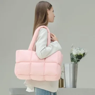 Herald Puffer Tote Bag - Chic and Versatile Women's Tote