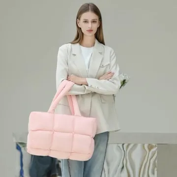 Herald Puffer Tote Bag - Chic and Versatile Women's Tote