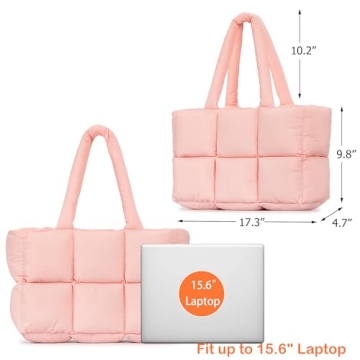 Herald Puffer Tote Bag - Chic and Versatile Women's Tote