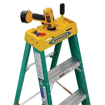 Sturdy Werner 363 Step Ladder for Home Projects