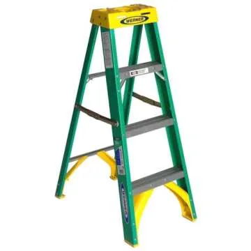 Sturdy Werner 363 Step Ladder for Home Projects