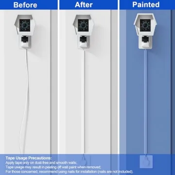 ZhiYo Cord Hider Wall for Easy Cable Management