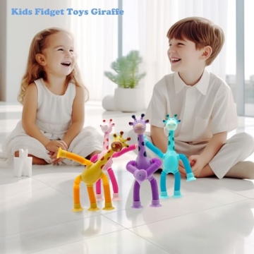 Engaging SUKIPIN Pop Tube Giraffe Toy Set for Fun Play