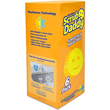 Original Scrub Daddy Sponge Variety Pack - Scratch-Free Multipurpose Dish Sponge - BPA Free & Made w...