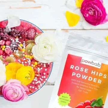 Organic Rose Hips Powder | Immune Boosting Superfood