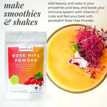 Organic Rose Hips Powder | Immune Boosting Superfood
