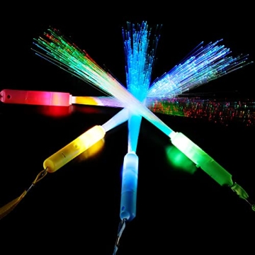 Exciting 24 Fiber Optic Wands for Parties and Events