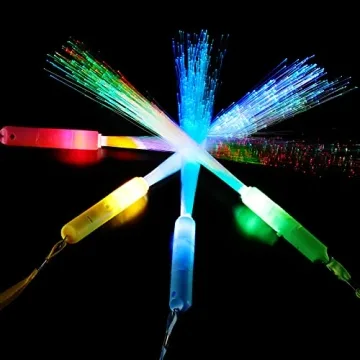 Exciting 24 Fiber Optic Wands for Parties and Events