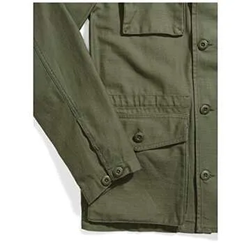 Goodthreads Lightweight 4-Pocket Military Jacket for Men