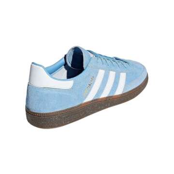 adidas Men's Handball Spzl Gymnastics Shoes, Blue (Light Blue/FTWR White/Gum5 Light Blue/FTWR White/Gum5), 7 UK