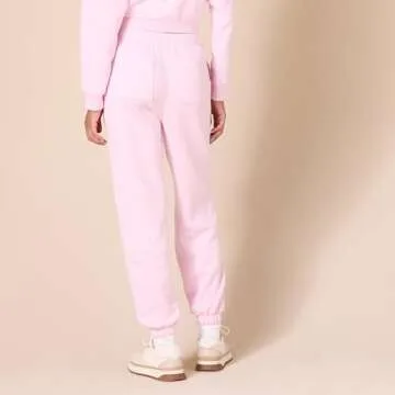 Amazon Essentials Women's Relaxed Joggers in Pastel Pink