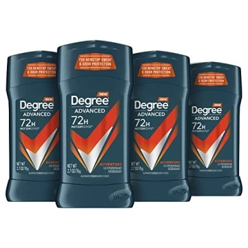 Degree Men Antiperspirant Deodorant Pack of 4 - Adventure Freshness & Odor Protection