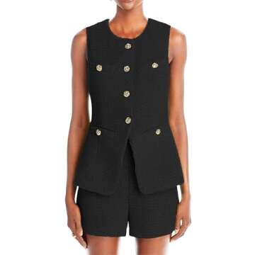 Stylish Sleeveless Blazer Vest for Women - Your Ultimate Fashion Companion