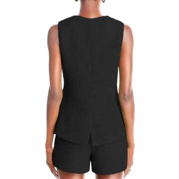 Stylish Sleeveless Blazer Vest for Women - Shop Now!