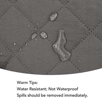 Reversible Water Resistant Chair Cover with Anti-Slip Buckle