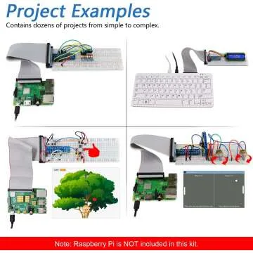 FREENOVE Raspberry Pi 4 B Starter Kit with 104 Projects