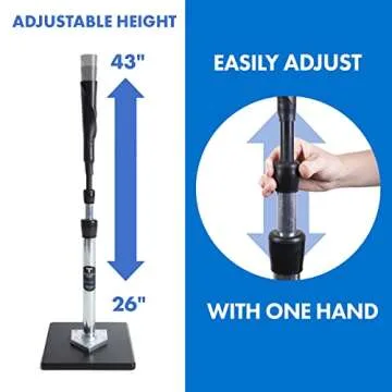 Tanner Tee Adjustable Baseball Batting Tee for All Ages