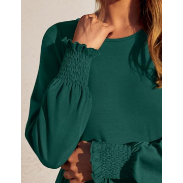 ZESICA Women's Spring Dress Flowy Comfortable with Pockets