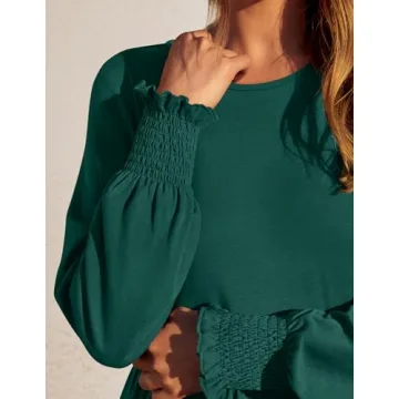 ZESICA Women's Spring Dress Flowy Comfortable with Pockets