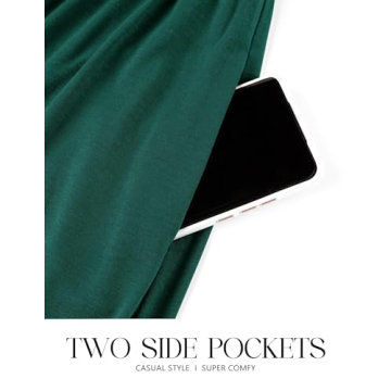 ZESICA Women's Spring Dress Flowy Comfortable with Pockets