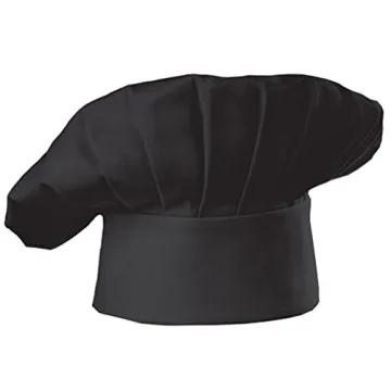 Hyzrz Chef Apron and Hat Set for Kitchen Masters