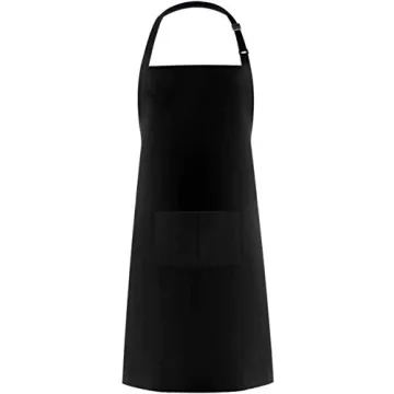 Hyzrz Chef Apron and Hat Set for Kitchen Masters