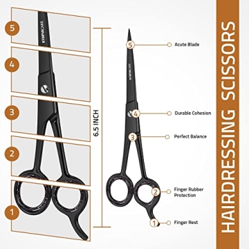Utopia Care Hair Cutting Scissors with Sharp Stainless Steel Blades