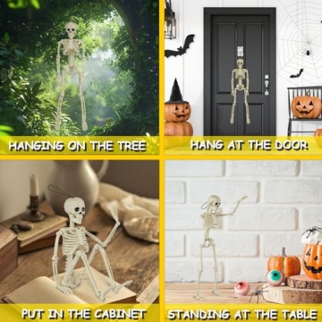 Skeleton Halloween Decorations for Spooky Parties