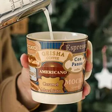 WONDER NEST Ceramic Coffee Mug for Coffee Lovers