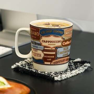 WONDER NEST Ceramic Coffee Mug for Coffee Lovers