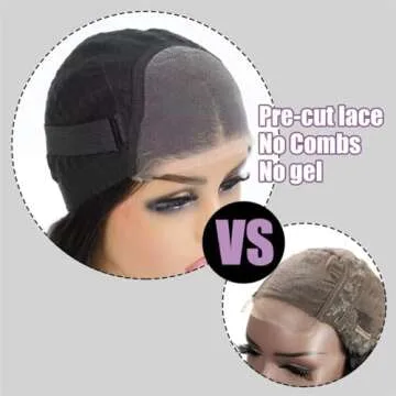 Aolvoblees 30 Inch Glueless Human Hair Wig for All