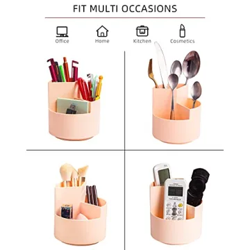 360-Degree Spinning Desk Pencil Pen Holder for All Ages