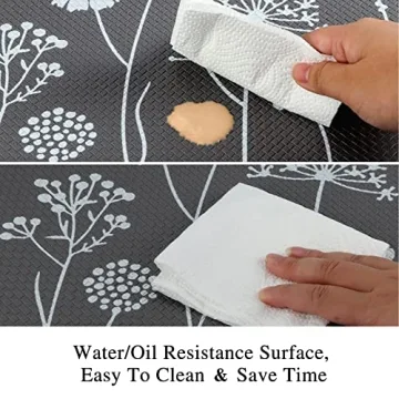 Rempry Anti-Fatigue Kitchen Mats Non-Slip Waterproof Comfort
