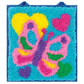 Latchkits Latch Hook Kits for Kids – Easy Yarn Crafting Fun!