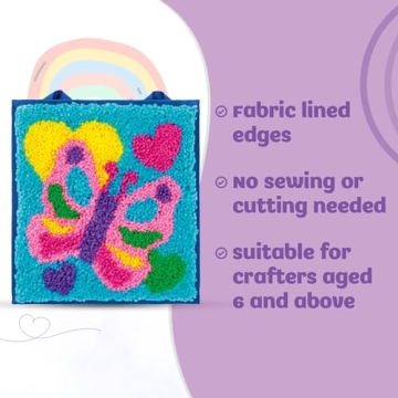 Latchkits Latch Hook Kits for Kids – Easy Yarn Crafting Fun!