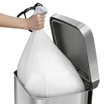 Glad Stainless Steel Step Trash Can with Clorox Odor Protection