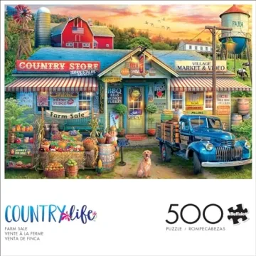 Buffalo Games Eduard Farm Sale 500 Piece Puzzle