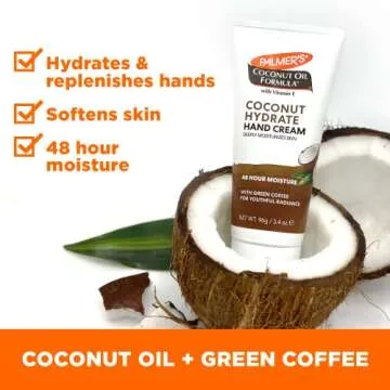 Palmer's Coconut Oil Moisturizing Hand Cream, 3.4 Ounce