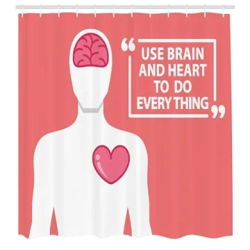 Ambesonne Tropical Shower Curtain with Unique Design