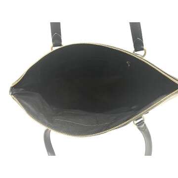 Coach Gallery Tote In Signature Canvas Brown/Black