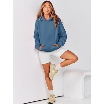 ANRABESS Oversized Fleece Hoodie for Women Premium Comfort