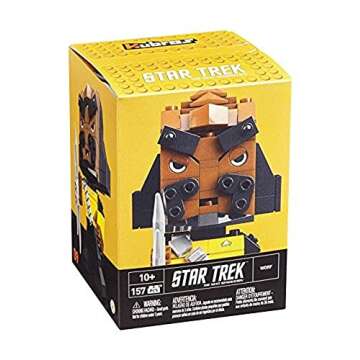 Mega Construx Kubros Star Trek Worf Building Kit - Create Your Own Iconic Character
