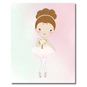 Cute Ballerina Prints for Children's Bedroom Decor