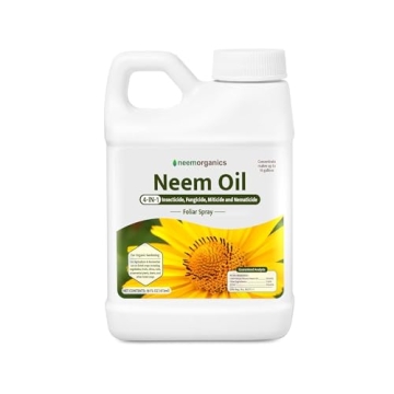 Neem Organics Pure Neem Oil Spray | Eco-Friendly Pest Control (16oz)
