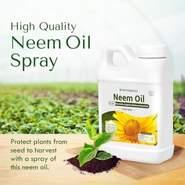 Neem Organics Pure Neem Oil for Healthy Plant Growth