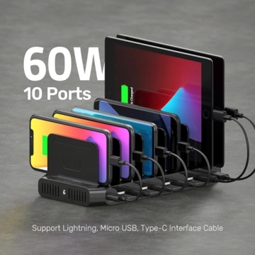 Unitek 10 Port USB Fast Charging Station for All Devices