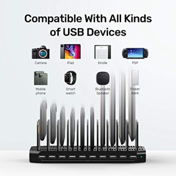 Unitek 10 Port USB Fast Charging Station for All Devices