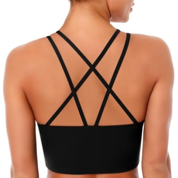 LASLULU Women’s Stylish Sports Bra for Comfort & Flexibility