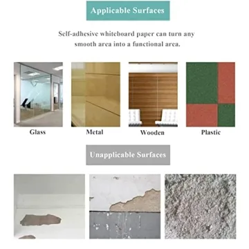 Warasee Magnetic Dry Erase Whiteboard Paper for Easy Use